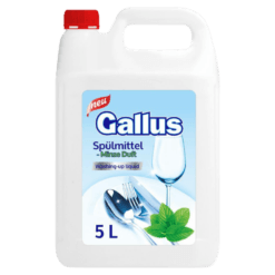 GALLUS tekočina za pomivanje posode 5L Meta