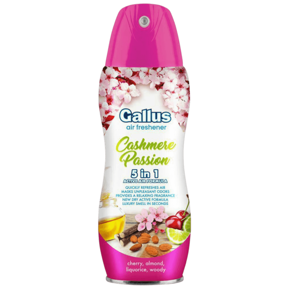 GALLUS osvežilec zraka v spreju 300ml 5v1 Cashmere Passion