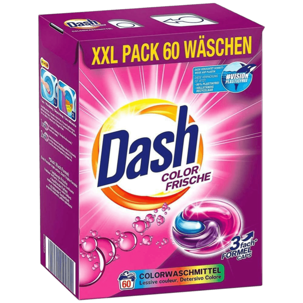 DASH kapsule za pranje 60kom Color Frische