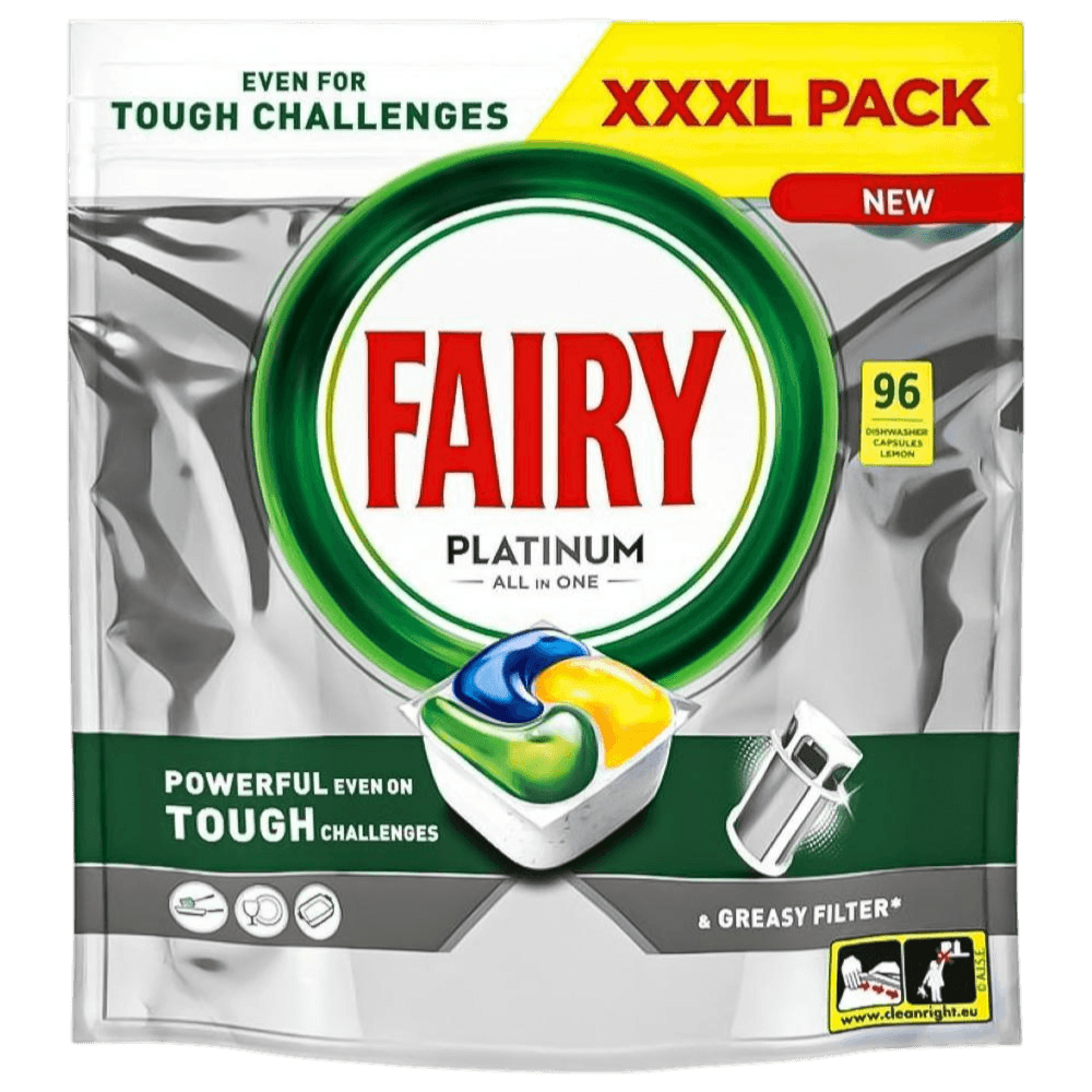 FAIRY kapsule za pomivalni stroj Platinum All in One 96kom