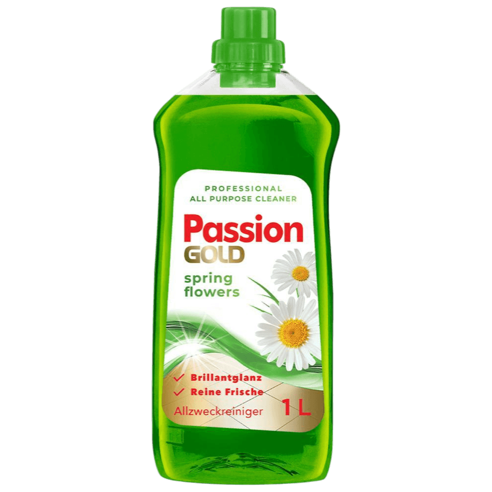 PASSION GOLD čistilo za tla 1L Professional Spring Flowers
