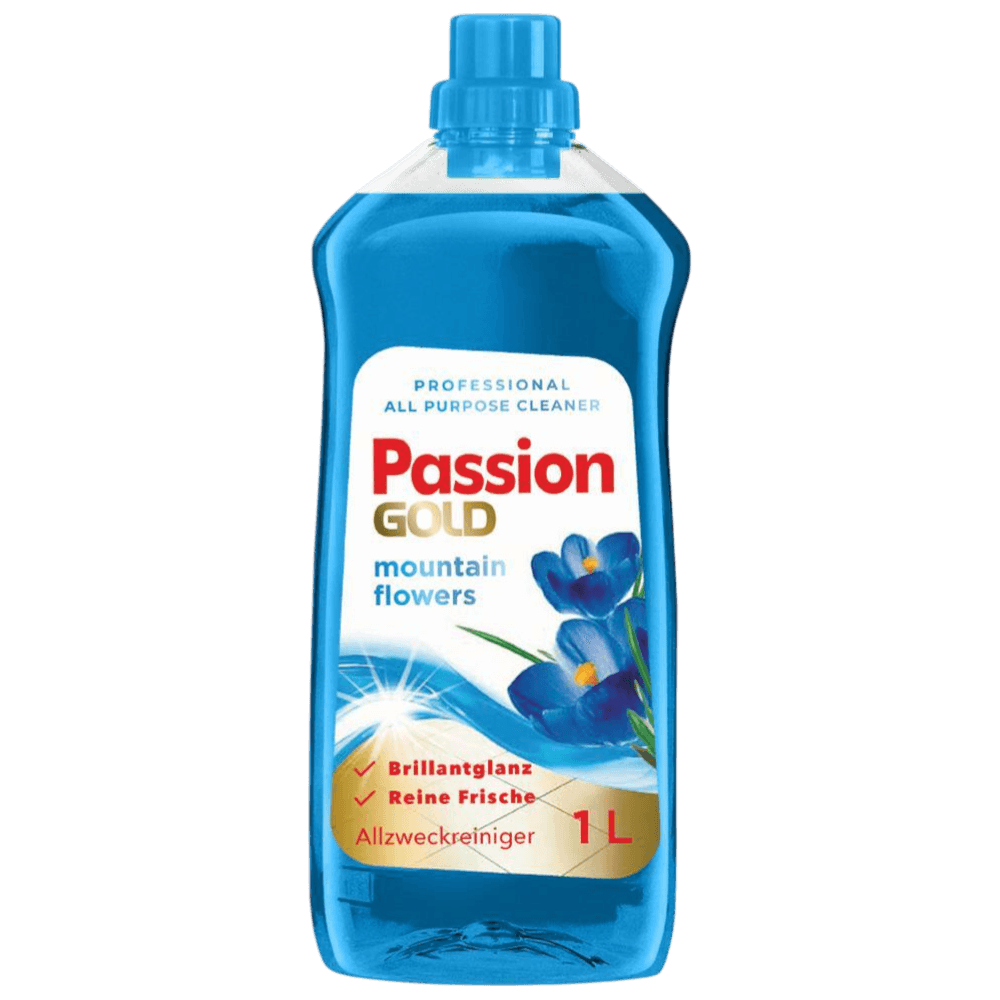 PASSION GOLD čistilo za tla 1L Professional Mountain Flowers