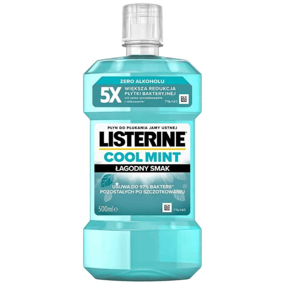 LISTERINE Ustna vodica 500ml Cool Mint Easy