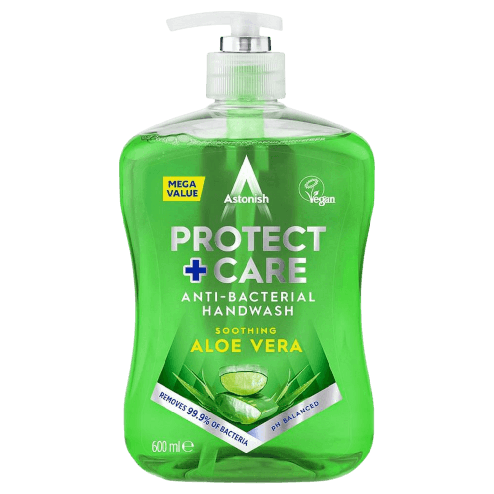 ASTONISH antibakterijsko tekoče milo 600ml Aloe Vera