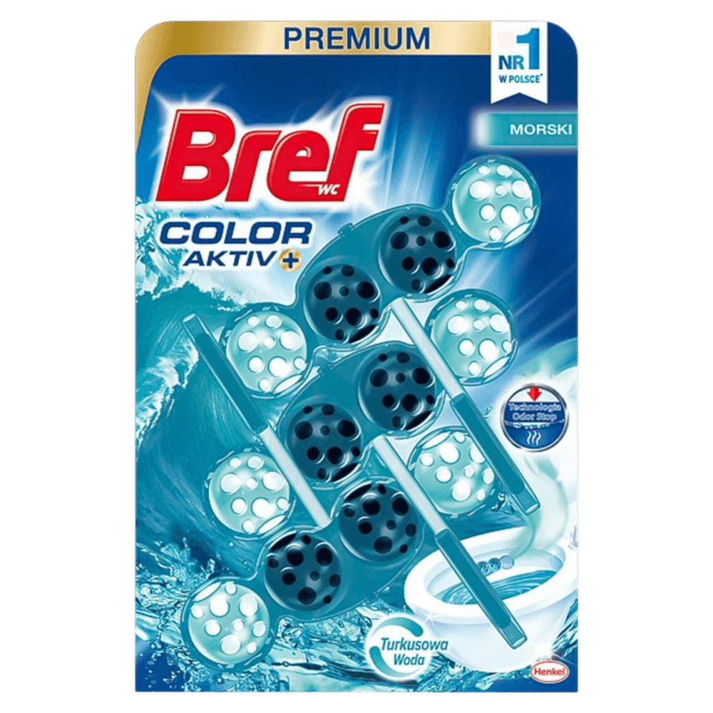BREF wc obešanka 3x50g Morski