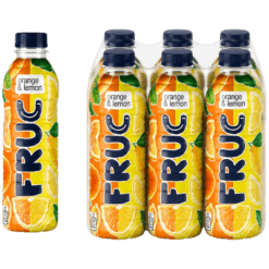FRUC Pomaranča Limona 6x0,5L PET