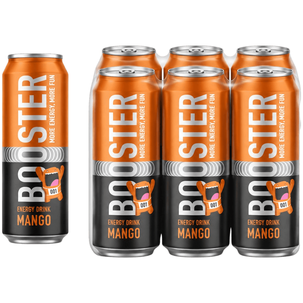 BOOSTER Mango Energy 6x0,5L