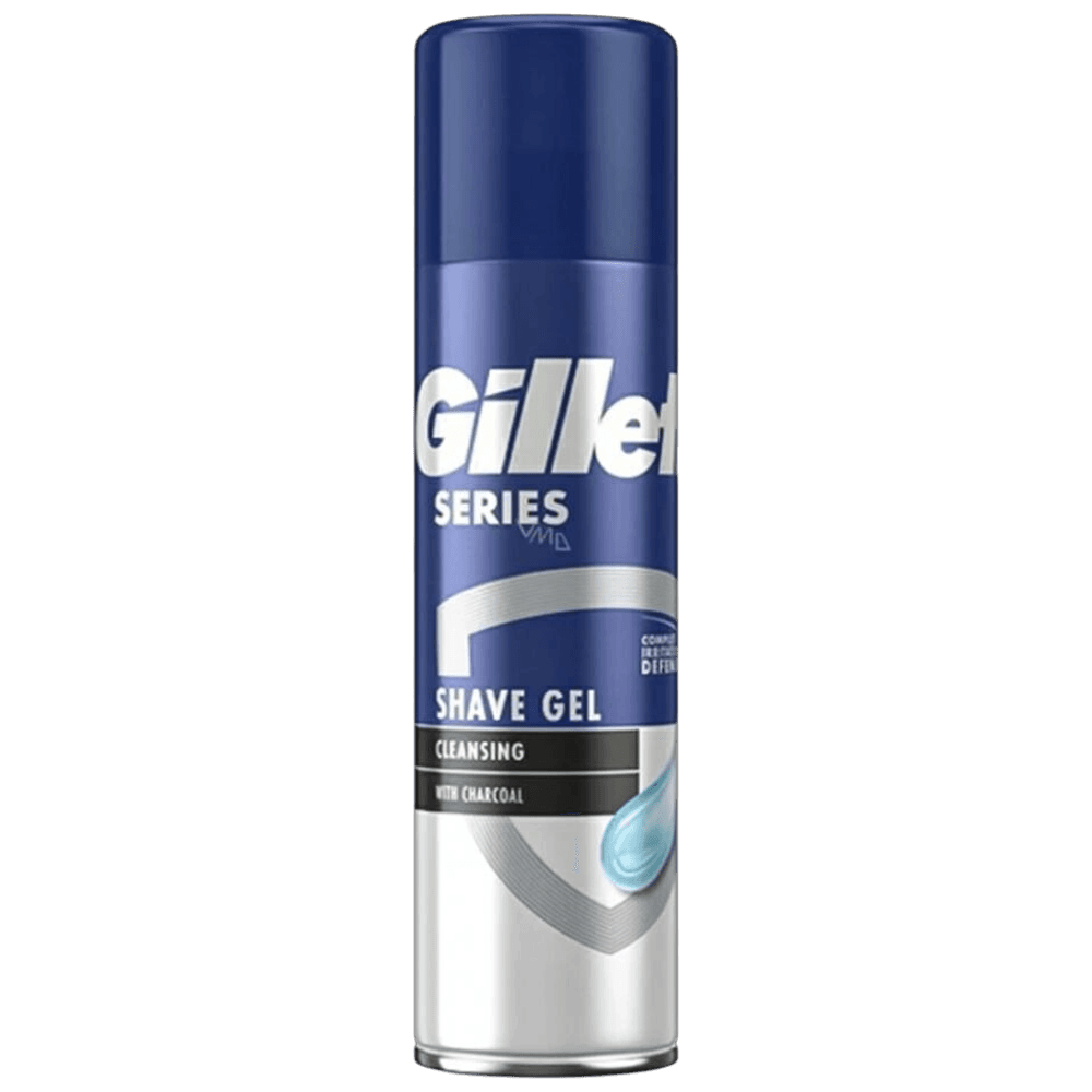 GILLETTE Gel za britje 200ml Cleans Charcoal