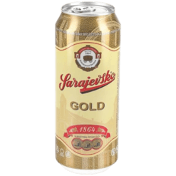 SARAJEVSKO Gold Pivo 0,5L PL