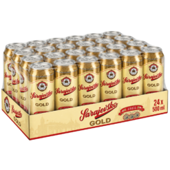 SARAJEVSKO Gold Pivo 24x0,5L PL
